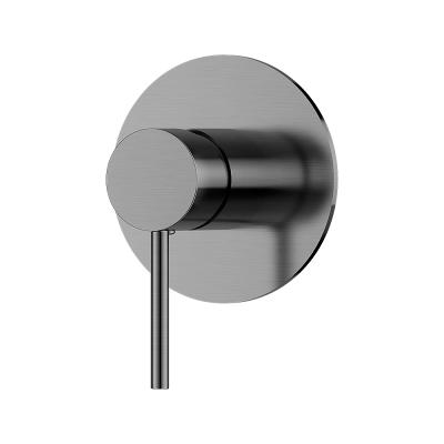 China Metered Faucets Watermark Pin Level Shower Mixer Bathroom Shower Faucet Brushed Gunmetal for sale