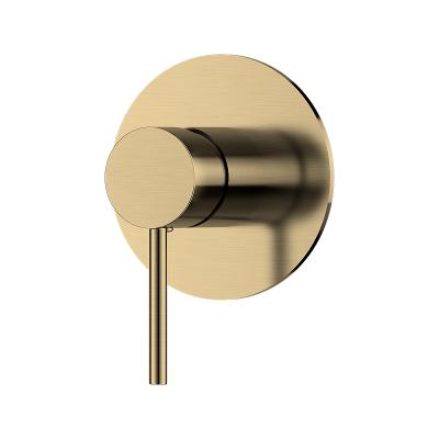 China Metered Faucets Watermark Pin Level Shower Mixer Bathroom Shower Taps Brushed Brass for sale