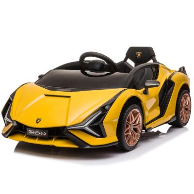 China Ride on Toy Lamborghini SIAN Licensed Ride on Toy Car Kids Electric Car for 10 Years Old for sale