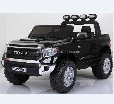 China Ride On Toy TOYATA TUNDRA Licensed Battery Operated Baby Ride On Car Kids Electric Toy Car With Remote Control for sale