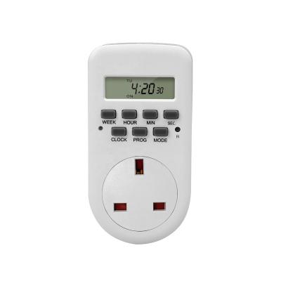 China Timer SET07A Rechargeable Battery NI-MH Weekly Timer, Digital 24 Hours Time Switch for sale