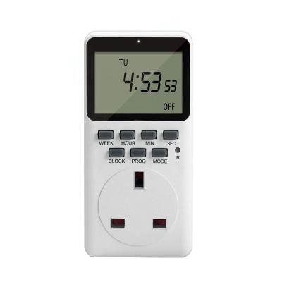 China SET09A Large Timer LCD Display 7 Day Timer Digital Programmable Switch for sale