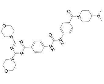 China PKI-587 Gedatolisib PI3K Inhibitors Cas 1197160-78-3 for sale