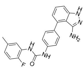 Cina Inibitore oralmente Bioavailable di Cas 796967-16-3 Linifanib ABT-869 in vendita