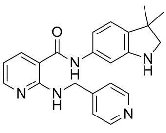 Cina Inibitore Cas 453562-69-1 di C22H23N5O Motesanib AMG 706 in vendita