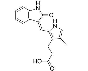 Cina Inibitori minimi SU5402 Cas 215543-92-3 di 98% FGFR VEGFR in vendita