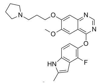 中国 Cediranib AZD2171のMaleateの抑制剤Cas 288383-20-0 販売のため