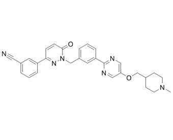 China EMD-1214063 Tepotinib C Met Inhibitors Cas 1100598-32-0 for sale