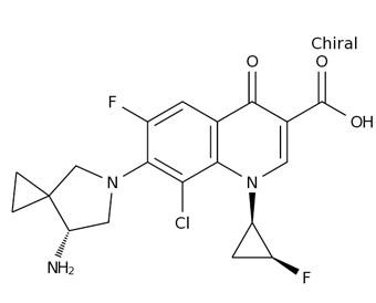 Cina isomero III (RRS) cas 127254-10-8 di sitafloxacin in vendita