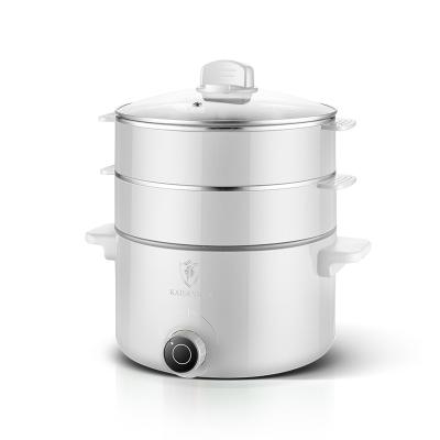 China Household High Effciency 800w 2.5l Multi Functional Multi Functional Electric Steam Food Cooker for sale