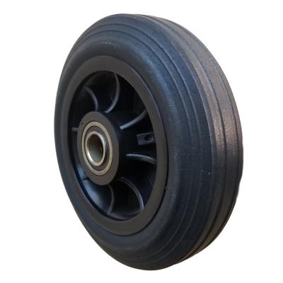 China Other Casters 7inch Solid Rubber Wheels for sale