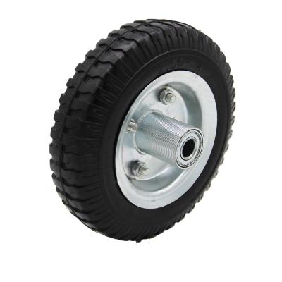 China 8 Inch Solid Solid Rubber Wheel 2.50-4 For Hand Trolley Heavy Solid Wheel for sale