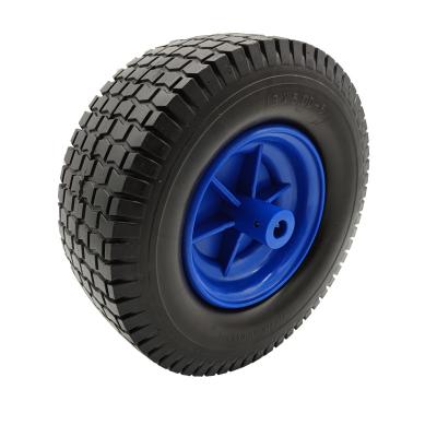 China PU 13inch 5.00-6 Sand Car Flat Free Wheel Flat Foam Free Wheel for sale