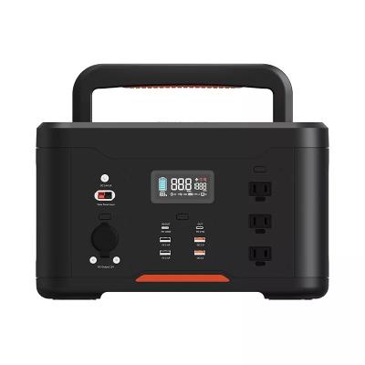 China Fireproof PC+ABS Rubber finish Portable High Emergency Power Supply Outdoor AC 110V 1000W portable power station outdoor power supply for sale