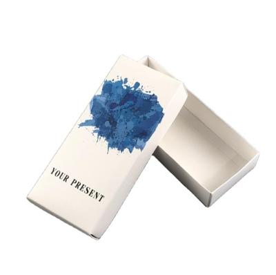 China Recyclable Gift Cigarette Rolling Papers Boxes Lovely With Glass Inner Napkin Kfc Craft Hard Chips Packaging Watch Paper Box for sale