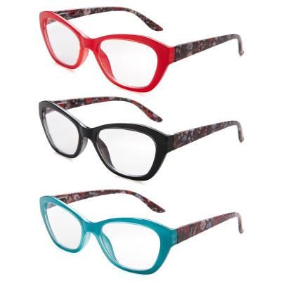 China Blue Light Women Designer Glasses Wholesale Plastic Full Frame Reading Glasses Men Shape CE Certified Reading Glasses for sale