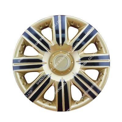 China Two-color anti-wear decoration factory price PP ABS car wheel center cover rims decorative wheel covers for sale