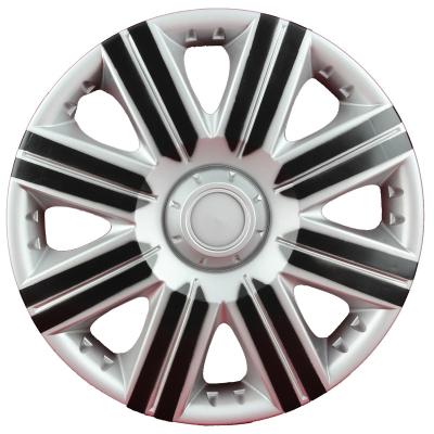 Κίνα Universal Twin Wheel Hub Center Cap Cap Silver Color 12 Inch 13 Inch 14 Inch 15 Inch Car Wheel Covers 16 Steering Wheel Covers προς πώληση