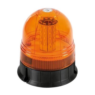 China PC Lens and Yellow Rubber Base DC12-24V LED Strobe Lights Emergency Light, Flashing and Turning Safety Warning Beacons with CE for sale