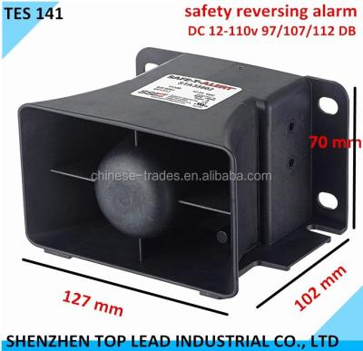 China NEW High Quality Waterproof/Waterproof Safety Car Reversing Alarm, Emergency Horn For Heavy Duty Utility Vehicle TES141 en venta