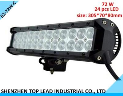 China High Quality Super Brigh 7200LM Off Road Led Light Bar, 72 Walt for Highway, ATV, SUV, 4x4 Combo Spot or Flood Beam for Choice for sale