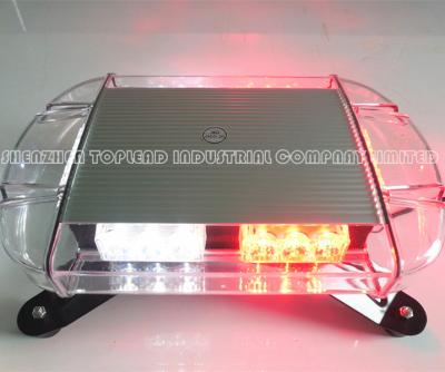 Cina PMMA+ABS+Aluminum 12-30V Amber Emergency Mini LED Strobe Truck Flashing Light Bar in vendita