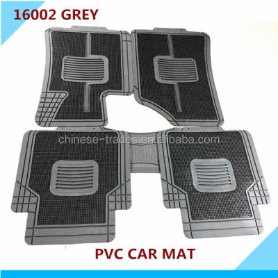 China High Quality PVC/Plastic Full Set Pos PVC Car Mat For Universal Car Using for sale