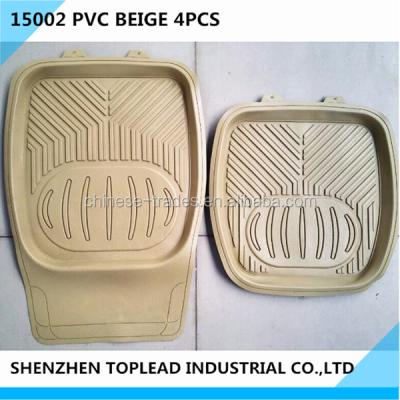 China PVC/Plastic PVC COLOR CAR MATS COMPLETE SET POSITION CHEAP PRICE PVC /PLASTIC CAR MATS FLOOR MATS FOR CAR GENERAL PURPOSE for sale