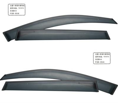 China Acrylic PMMA TOP LEAD For 2009 Toyota RV4 Sun Window Visor Vent Shade Rain Guard Door Visor en venta