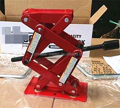 중국 Car Jack 1.0 Ton Red Scissor Jack 판매용