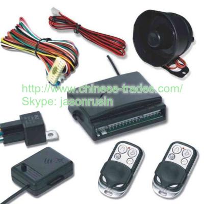 China Toplead Starter Bottom Control Hot And Good Design One Way Popular Remote Car Alarm System en venta