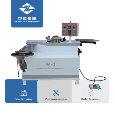 China Factory Zhongyuan Folding Arm Curve Edger Machines China kdt Edger Machine Conveyor Wood Fung Edging Machine for sale