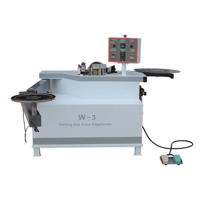 China Machinery Repair Shops Folding Arm Curve Manual Edge Bander Sealing Machine for sale