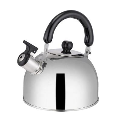 China 201 Life Sustainable 3L Capacity Stainless Steel Kettle , Flat Bottom Kettle Kettle for sale