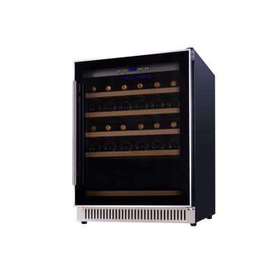 China High Quality Single Buffet Mini Wine Fridge Built In Compressor 40 Bottle Zone Electric Wine Cabinet Wine Cooler for sale