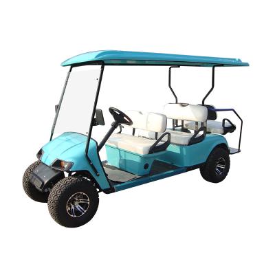 China Golf Set Brand New 4 Wheel Electric Club Car For 4+2 Seats 48v Lithium Battery Golf Cart CE Zhejiang Club Car for sale