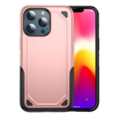 China Anti-drop 2 in 1 Full Armor Drop Protection Protective Case For iPhone 13/12 Pro Max for sale