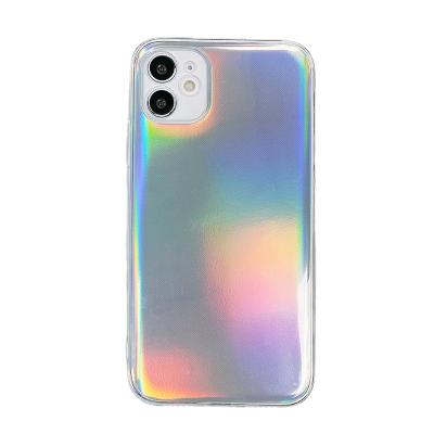 China Wholesale Straight Paper Edge TPU Transparent Full Hole Card Anti-fall Spot Laser Cover Device For 13PRO Phone Case for sale