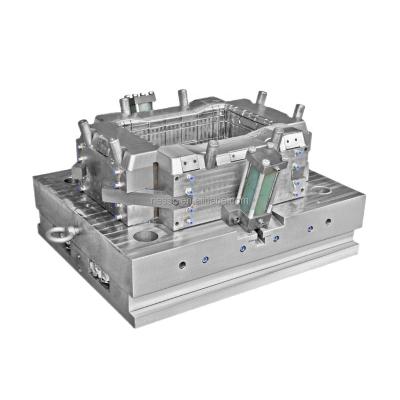 China Plastic Industry Best Selling Customized Turnover Box Injection Mold Machine Making Container Box Mold Supplier for sale