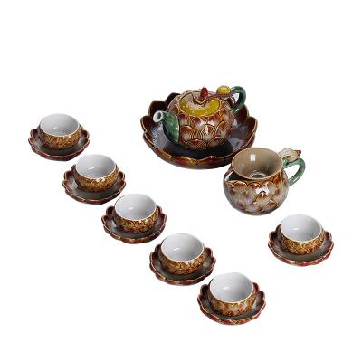 China Viable Chinese Tea Cup Set Afternoon Tea Set Tea Kettle Sets for sale