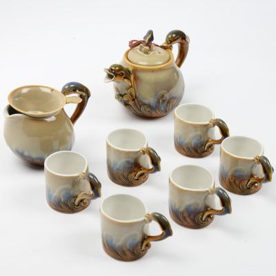 China Viable Chinese Ceramic Tea Sets Gongfu Tea Sets Luxury Kungfu Tea Cup Sets for sale