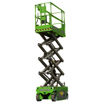 China FRONTEQ Hotels Scissor Lift FS0407E 5.9m Height Electric Drive Aerial Work Platform for sale