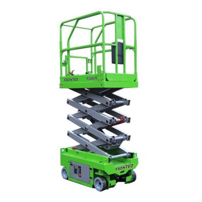 China FRONTEQ Hotels Scissor Lift FS0407E 5.8m Height Electric Drive Aerial Work Platform for sale