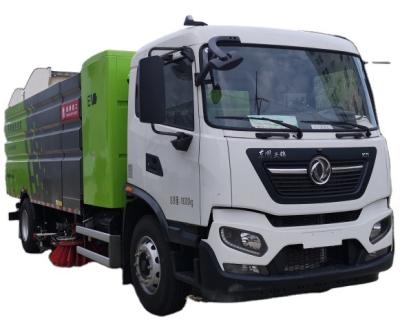 China Garment Shops DONGFENG 4x2 Pure Electric Sanitation Road Sweeper Truck High Pressure Cleaning Truck Road Sweeps Vacuum Sweeper Vehicle for sale