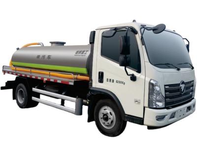 China Dongfeng 5000L Sewage Disposal Septic Tank Vacuum Sewage Suction Trucks Factory Sales XSZ5080GXWE6 for sale