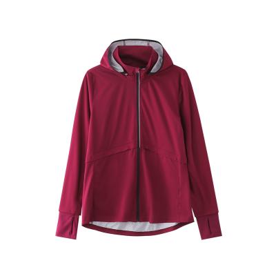 China QUICK DRY Packable Ladies Running Wholesale Cheap Softshell Jackets Women And Girls Red Printed Polyester Jackets for sale