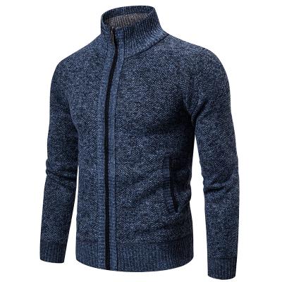 China Sustainable Men's Cardigan Long Sleeve Outdoor Sports Casual Men Knit Sweater Winter Jacket for sale