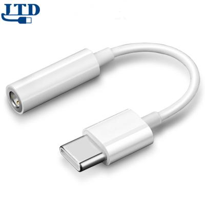 China For Android iPhone Type-C 2021 Newest 2 in 1 USB Type C to 3.5mm Audio Jack Female Earphone Jack Adapter for sale