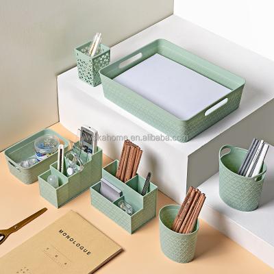 China Modern Desk Organizer for Home Office Storage Series Stationery Pen Holder Desk Organizer for sale