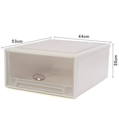 China WOKA Home Stored Bedroom Clothes Sundries Bed Storage Drawer Storage Drawers Plastic Cabinet Covering Storage for sale